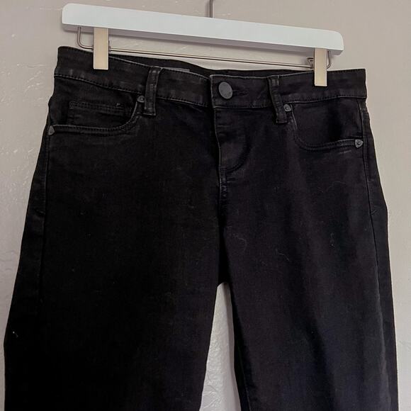 Kut From the Kloth Farrah Baby Bootcut Black Jeans size 4 - Picture 2 of 6